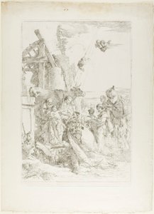 Tilbedelse af Magi af Giambattista Tiepolo