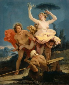 Apollon og Daphne, 1743-1745.