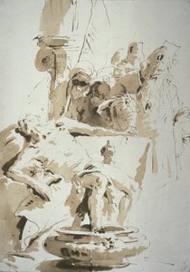 Fantasy om Senecas død af Giambattista Tiepolo