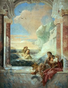 Thetis trøster Achilleus, 1757.