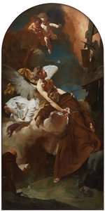 Sankt Frans af Assisi i ekstase, ca. 1729. af Giovanni Battista Piazzetta