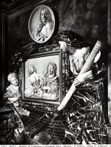 Monument til Francesco og Giovanni Silva af Gianlorenzo Bernini, 1663 af Gian Lorenzo Bernini