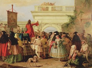 Charlatanen af Giovanni Domenico Tiepolo