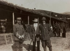 Album "Pictures of War II": Italienske soldater i Val Chiusone til Podsenica, 09/1917 (s/h foto)