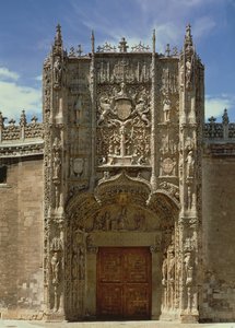 Indgangsfacade (Nationalmuseet for Religiøs Skulptur) bygget 1488-96 af Gil de Siloe