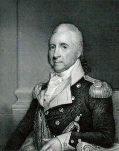 Generalmajor John Brooks (1752-1825) graveret af Asher Brown Durand (1796-1886) efter en kopi af originalen af James Herring (1794-1867) (gravering)