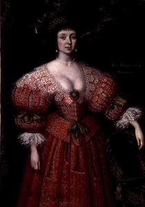 Portræt af Jane, Marchioness of Winchester (olie på lærred)