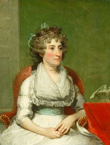 Catherine Yates Pollock Fru George Pollock, 17931794. af Gilbert Stuart