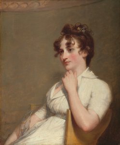 Eleanor Parke Custis Lewis (Mrs. Lawrence Lewis) af Gilbert Stuart