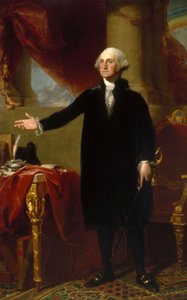 George Washington (Lansdowne-portræt) af Gilbert Stuart