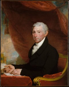 James Monroe af Gilbert Stuart