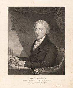 James Monroe af Gilbert Stuart