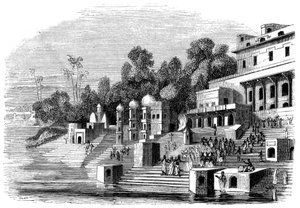 Afzul Khans yndlingshustru forbereder sig til sutteen, 1847