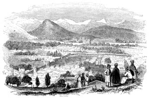 Udsigt over obskønt, 1847