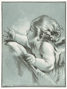 Putto Konvolutter af kærlighed af Gilles Demarteau