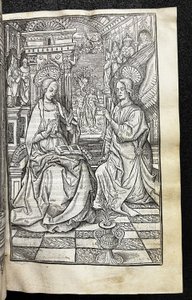 Timebog, brug af Rom (Heures a lusaige de Romme) af Gilles Hardouyn