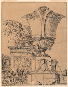 Design til et springvand i en park