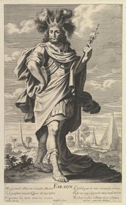 Farao, ca. 1639-40. Skaber: Gilles Rousselet, Abraham Bosse.