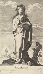 Persisk Sibylle, ca. 1635. Skaber: Gilles Rousselet, Abraham Bosse.