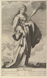 Frygisk sibylle, ca. 1635. Skaber: Gilles Rousselet, Abraham Bosse.
