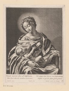 Mary med barn af Gilles Rousselet
