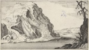 Flod i bjergene Tolv landskaber (serietitel) af Gillis van Scheyndel (I)