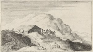 Lad i klitterne Tolv landskaber (serietitel) af Gillis van Scheyndel (I)