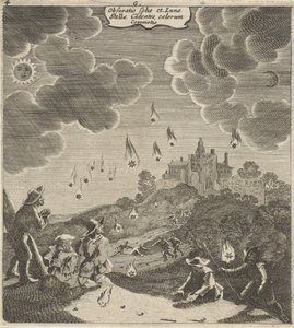 Zons- en maansverduistering Tilsløringen af ​​solen og månen, den faldende stjerne, himlens rystelser (titel på objektet)
