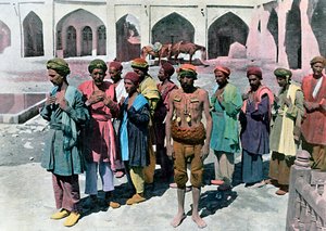 Dervisher og martyrer, Teheran, c1890 af Gillot