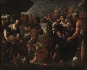 Moses henter vand fra klippen