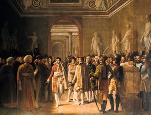 Napoleon modtog hærens deputerede på Louvre 8. december 1804, 1808