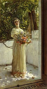 Blomstersamleren, af Gioacchino Pagliei