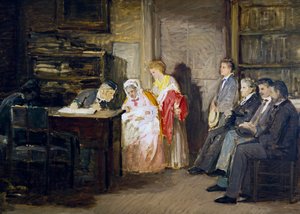 The Civil State, af Gioacchino Toma (1836-1893), maleri. af Gioacchino Toma