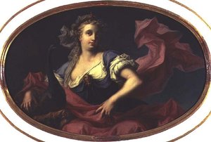 Personificering af Air som gudinden Juno af Giorgio Anselmi
