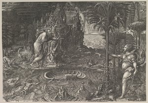 Allegory of Life, 1561. af Giorgio Ghisi