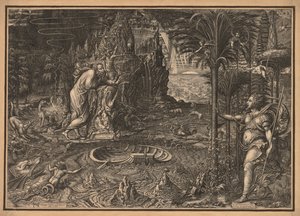 Allegory of Life, 1561. af Giorgio Ghisi