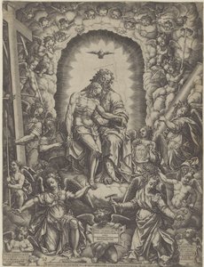 Hellig Treenighed af Giorgio Ghisi