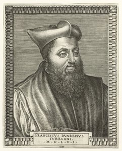 Portræt af François Duaren, professor i jura ved universitetet i Bourges