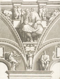 Profeten Jeremias af Giorgio Ghisi