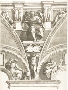 Profeten Joel af Giorgio Ghisi
