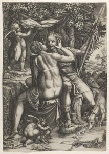 Venus og Adonis, ca. 1570