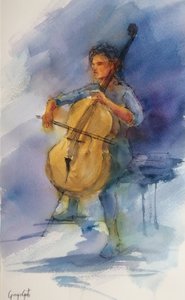En rolig cellokoncert af Giorgio Gosti