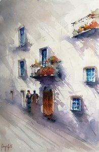 Den solrige middelhavsgade