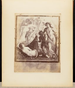 Frisk Bacchus og Ariadne Pompeji af Giorgio Sommer