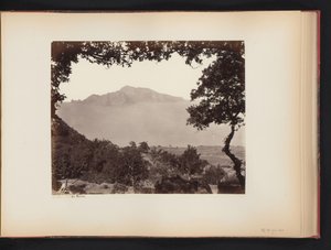 Udsigt over Capri fra fastlandet, Italien Capri da Massa (titel på objekt) af Giorgio Sommer