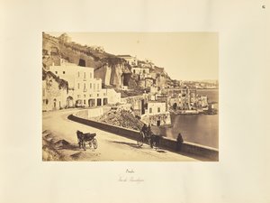 Napoli. Udsigt over Pausilippe af Giorgio Sommer