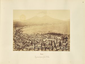 Napoli. Generel udsigt fra Fort St. Elme af Giorgio Sommer