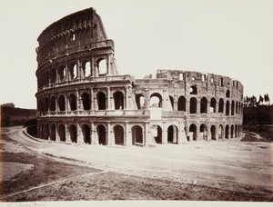 Colosseum eller det flaviske amfiteater, Rom af Giorgio Sommer