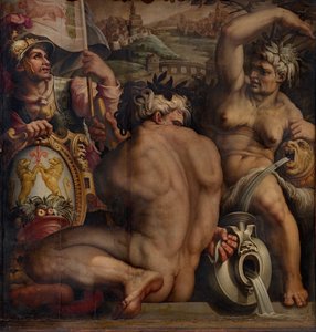 Allegori af Casentino, 1563-1565 af Giorgio Vasari