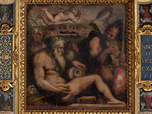 Allegorien om Pistoia af Giorgio Vasari
